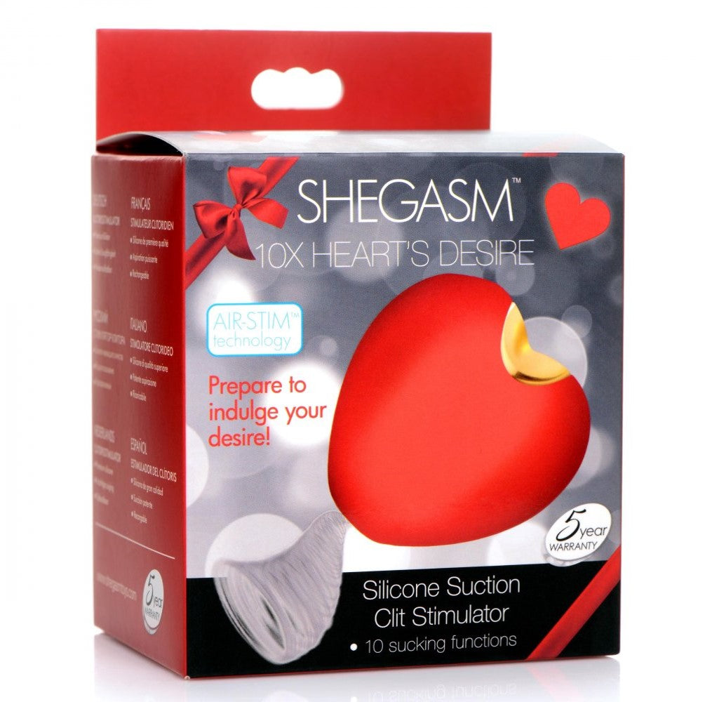 Inmi Shegasm Silicone Suction Clit Stimulator – Brazzers Toys