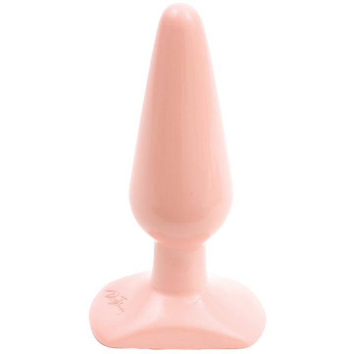 BUTT PLUG - WHITE - MEDIUM