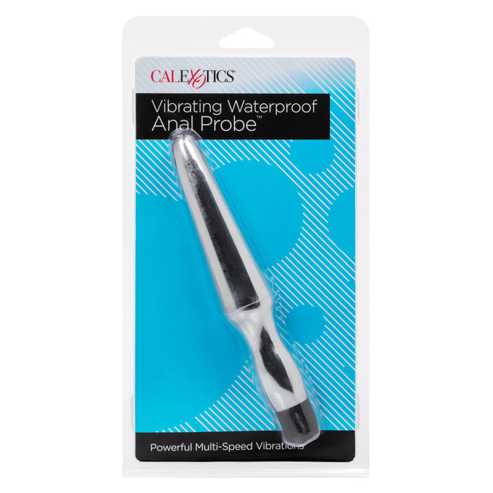 WATERPROOF ANAL PROBE - SILVER