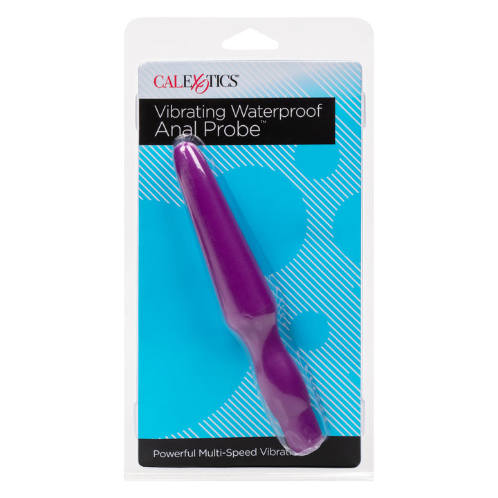 WATERPROOF ANAL PROBE - PURPLE