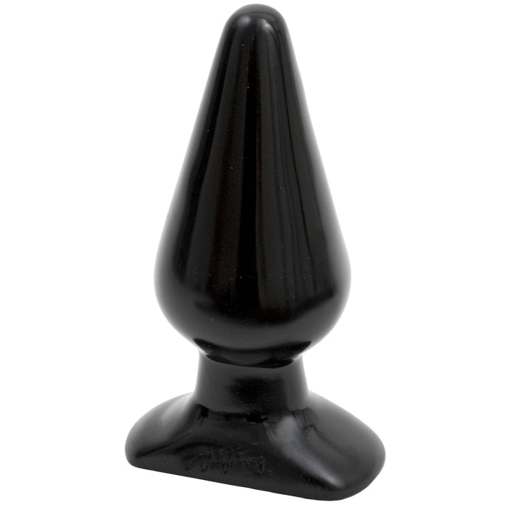 BUTT PLUG - BLACK - LARGE