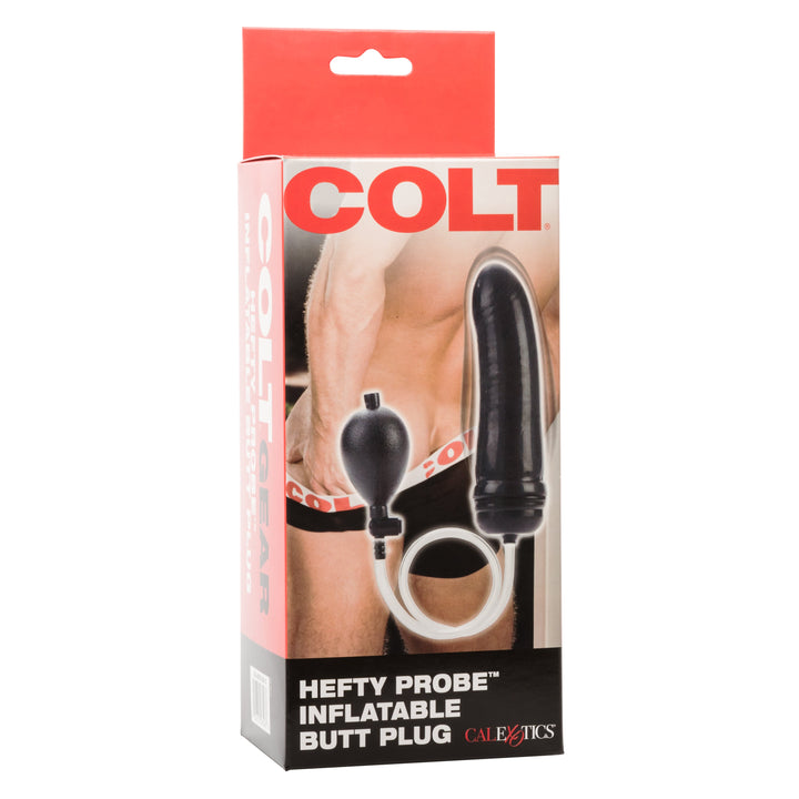 HEFTY PROBE BUTT PLUG - BLACK