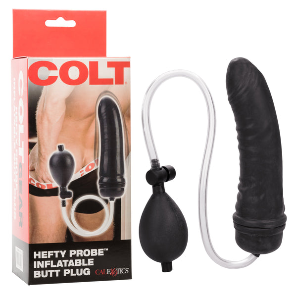 HEFTY PROBE BUTT PLUG - BLACK