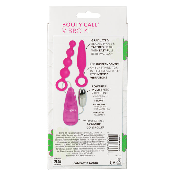 BOOTY VIBRO KIT - PINK