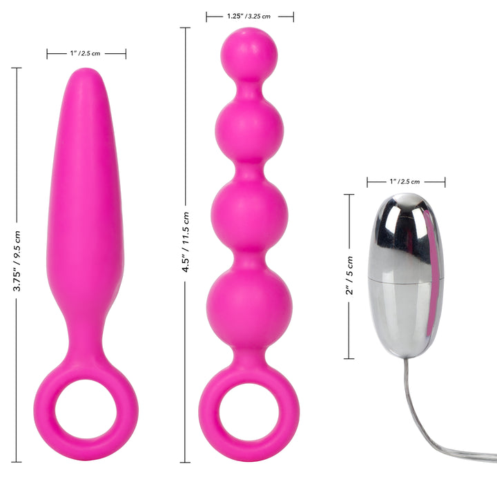 BOOTY VIBRO KIT - PINK