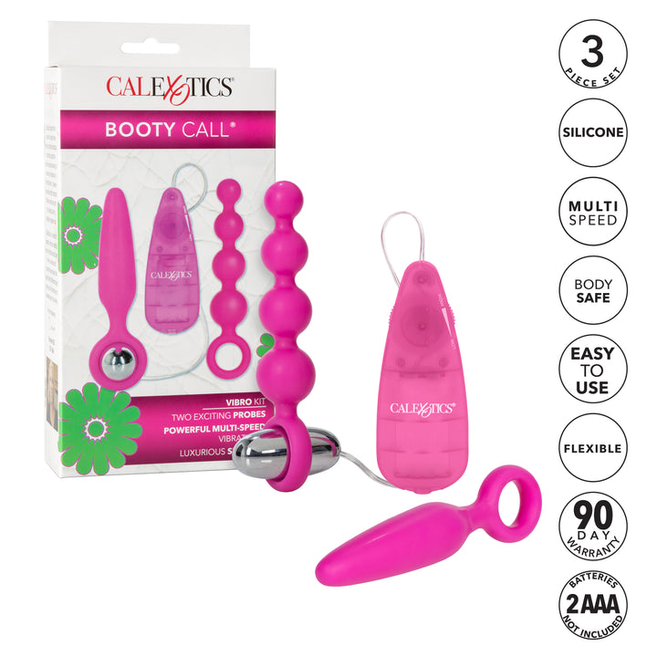 BOOTY VIBRO KIT - PINK