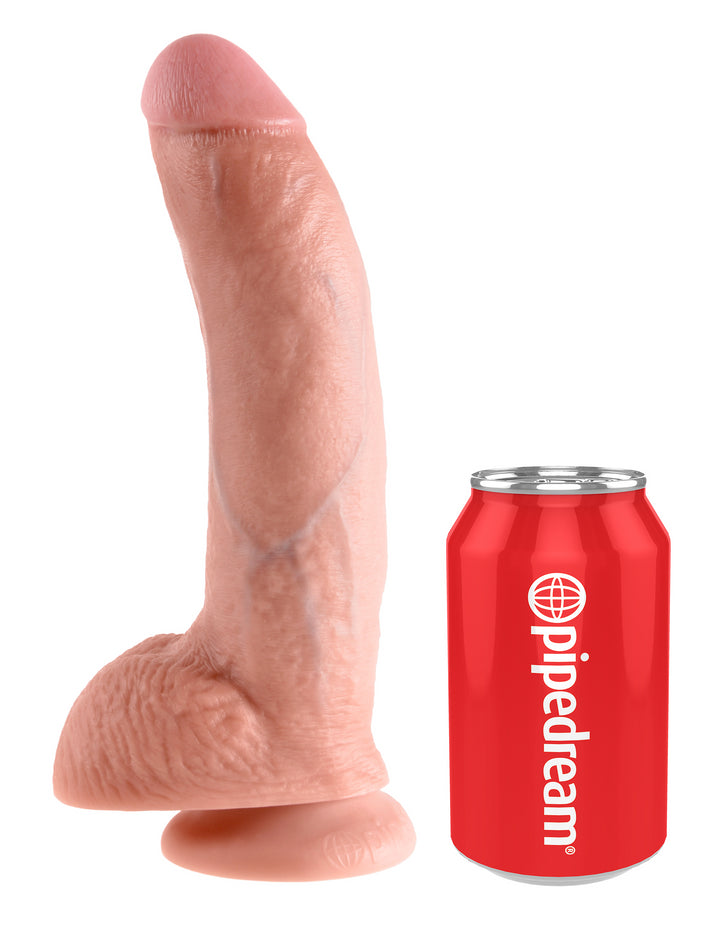 9" COCK W/ BALLS - LIGHT