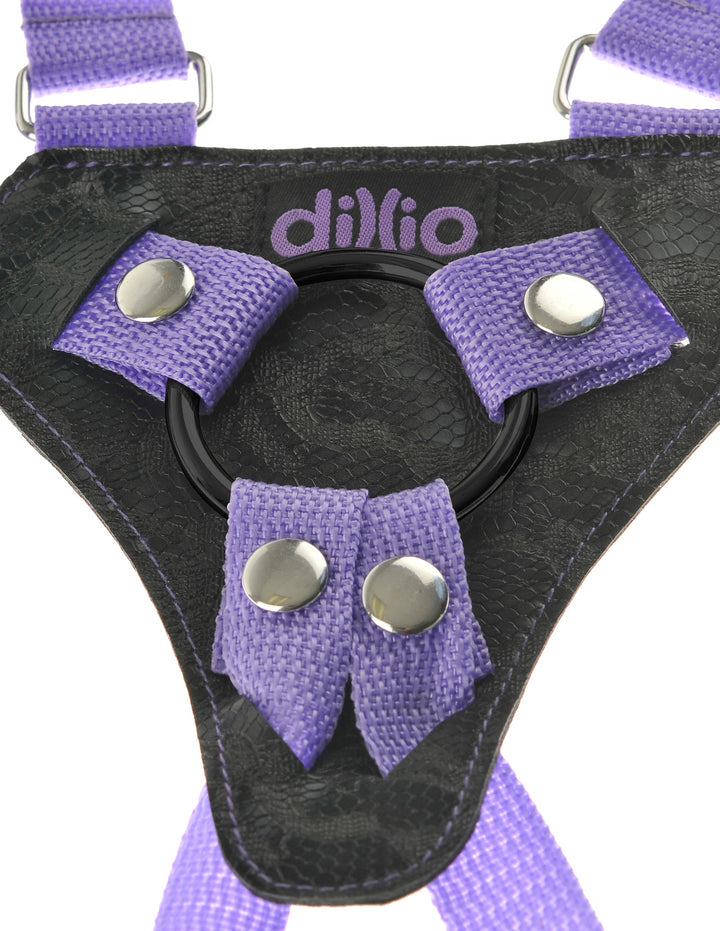 SUSPENDER SET - PURPLE - 7"