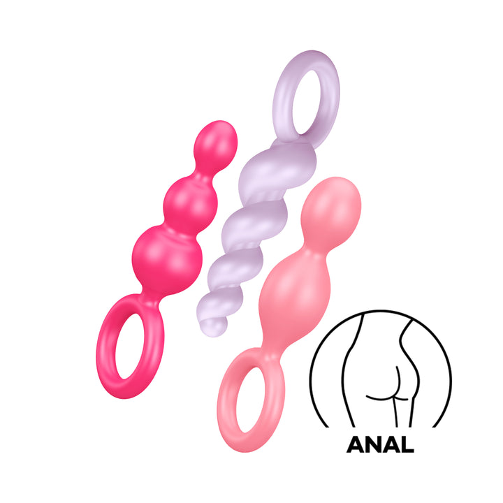 Satisfyer Booty Call (Set Of 3) (Colored) SATISFYER