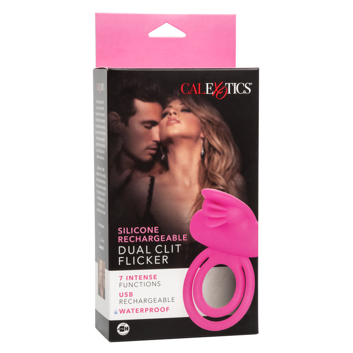 DUAL CLIT FLICKER RECHARGEABLE