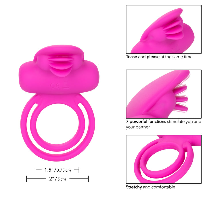 DUAL CLIT FLICKER RECHARGEABLE