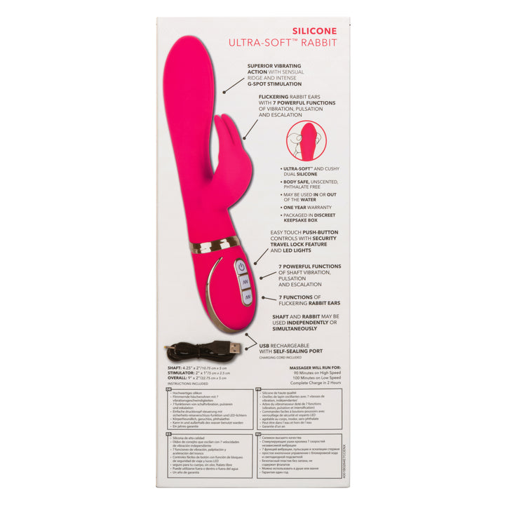 Jack Rabbit® Signature Silicone Ultra-Soft™ Rabbit CALIFORNIA EXOTIC