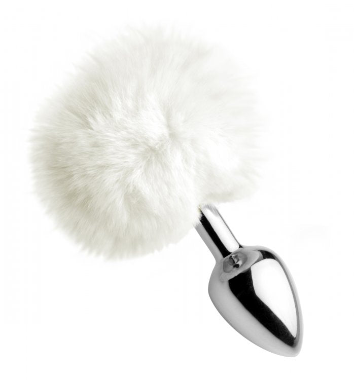 FLUFFY BUNNY TAIL - WHITE