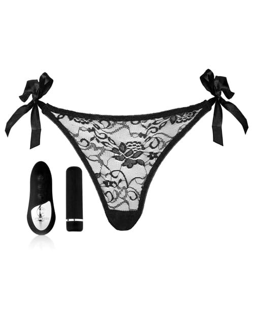 PLEASURE PANTY 15 FUNCTION BULLET - BLACK