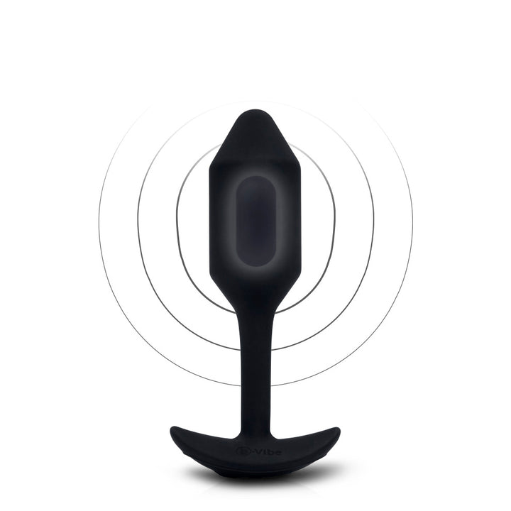 VIBRATING SNUG PLUG 2 - BLACK