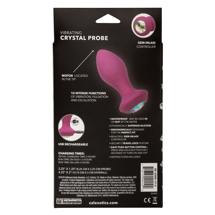 VIBRATING CRYSTAL PROBE - PURPLE