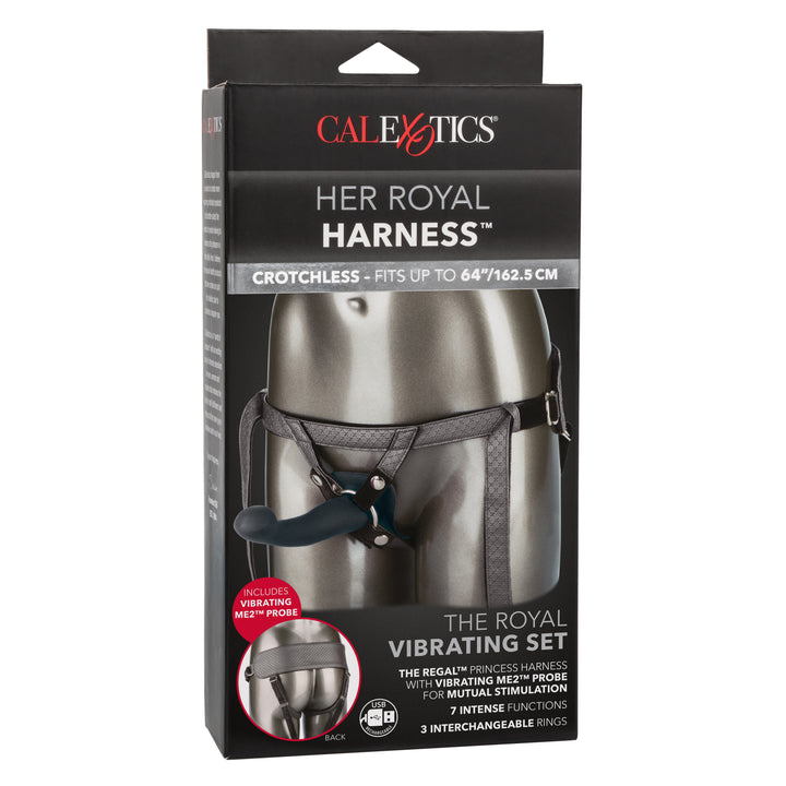 Her Royal Harness™ The Royal Vibrating Set CALIFORNIA EXOTIC