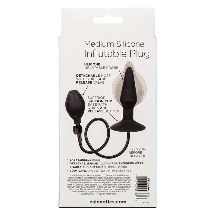 Inflatable Silicone Butt Plug CALIFORNIA EXOTIC