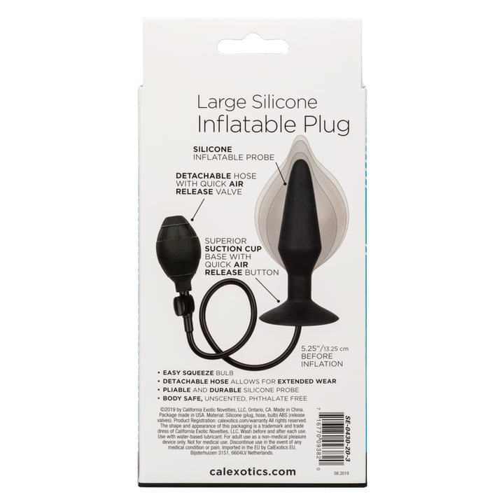 Inflatable Silicone Butt Plug CALIFORNIA EXOTIC