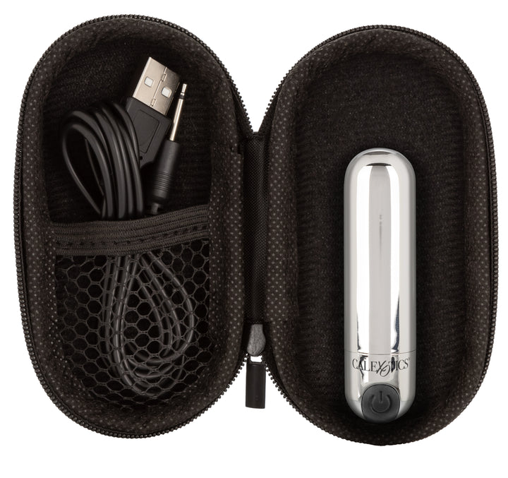 RECHARGEABLE HIDEAWAY BULLET - SILVER