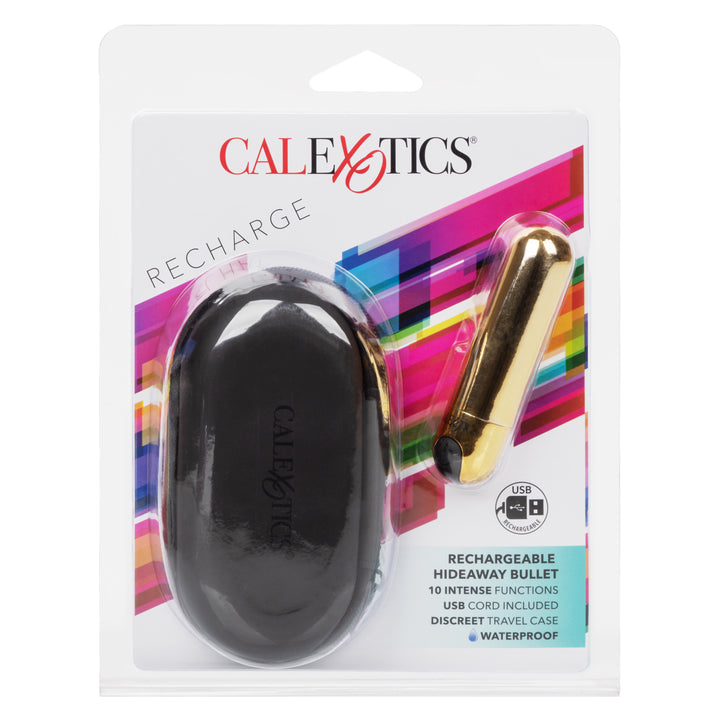 RECHARGEABLE HIDEAWAY BULLET - GOLD