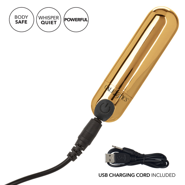 RECHARGEABLE HIDEAWAY BULLET - GOLD