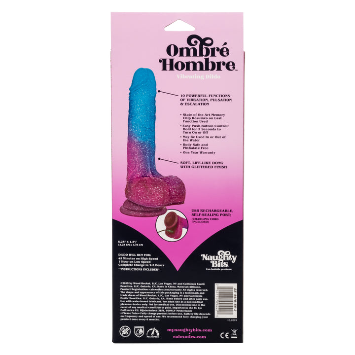 OMBRE HOMBRE VIBRATING DILDO