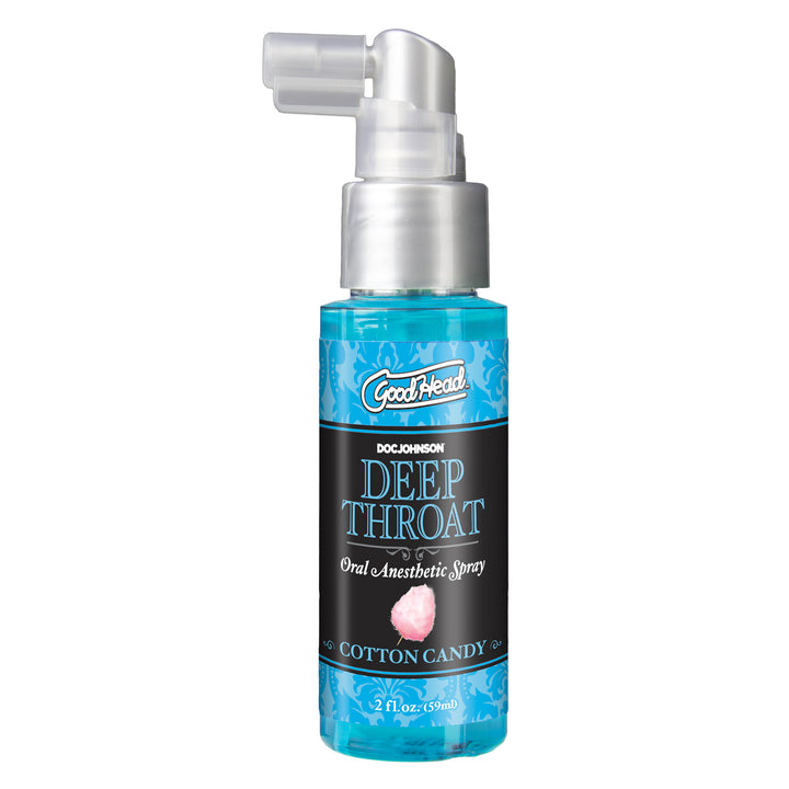 DEEP THROAT SPRAY 2OZ - COTTON CANDY