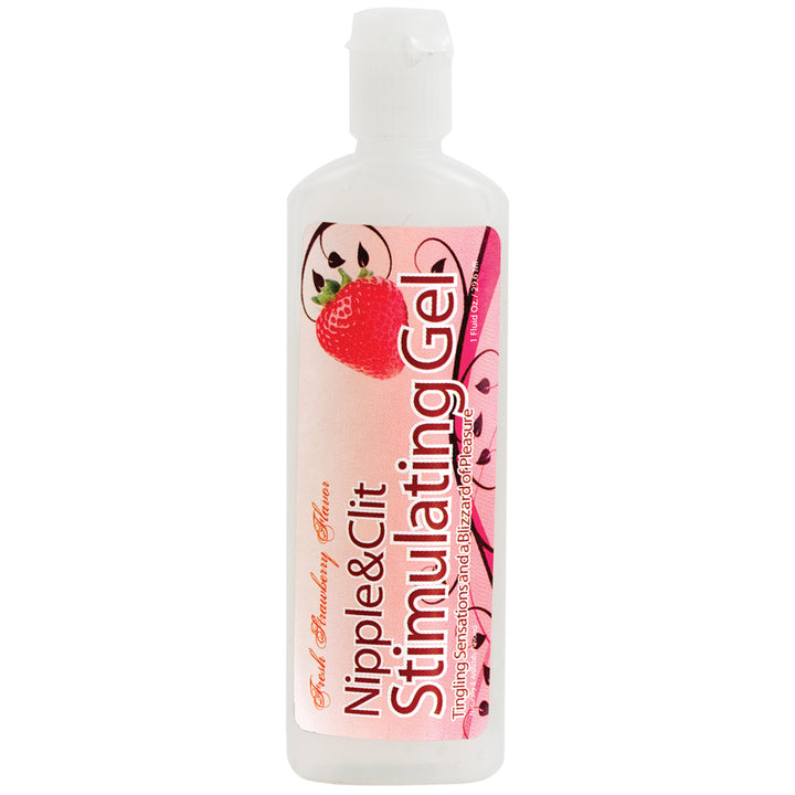 NIPPLE & CLIT STIMULATING GEL 1OZ - FRESH STRAWBERRY