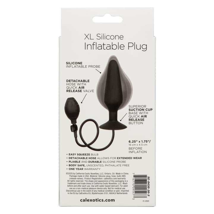 Inflatable Silicone Butt Plug CALIFORNIA EXOTIC