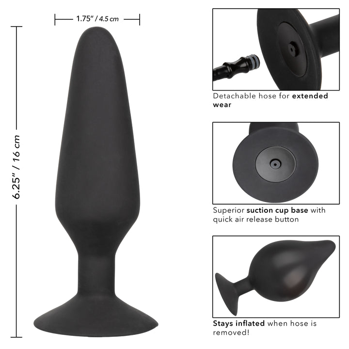 SILICONE INFLATABLE PLUG - XL