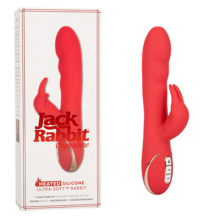 HEATED SILICONE ULTRA-SOFT RABBIT