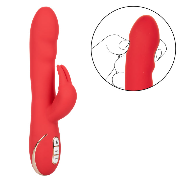 HEATED SILICONE ULTRA-SOFT RABBIT