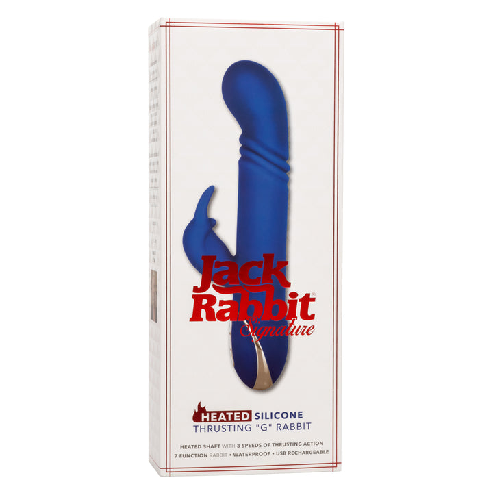 Jack Rabbit® Signature Heated Silicone Thrusting G Rabbit CALIFORNIA EXOTIC