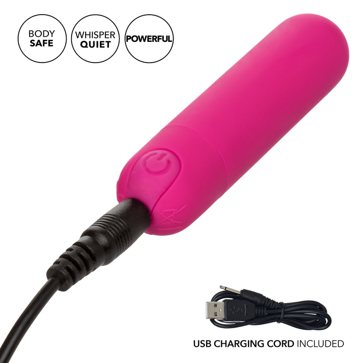 RECHARGEABLE HIDEAWAY BULLET - PINK