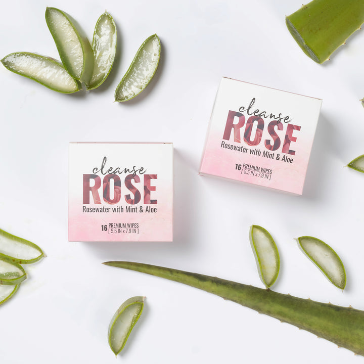 ROSE - CLEANSE WIPE 16CT