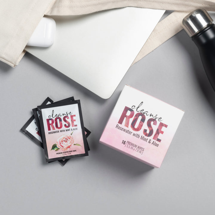 ROSE - CLEANSE WIPE 16CT