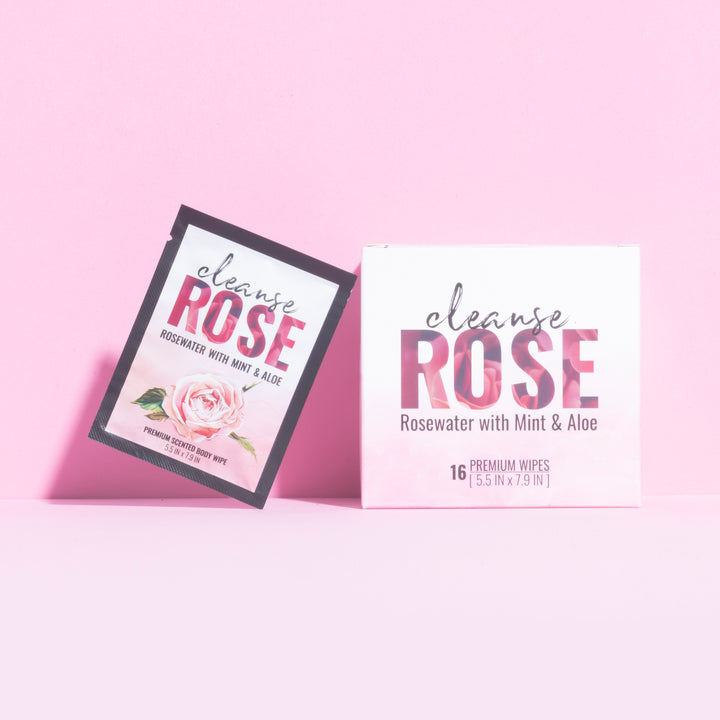 ROSE - CLEANSE WIPE 16CT