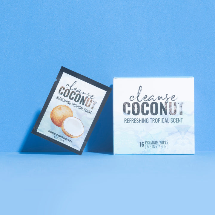 COCONUT - CLEANSE WIPE 16CT