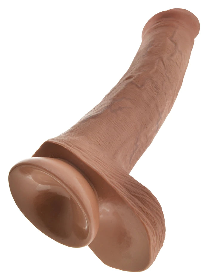 13" COCK W/ BALLS - TAN