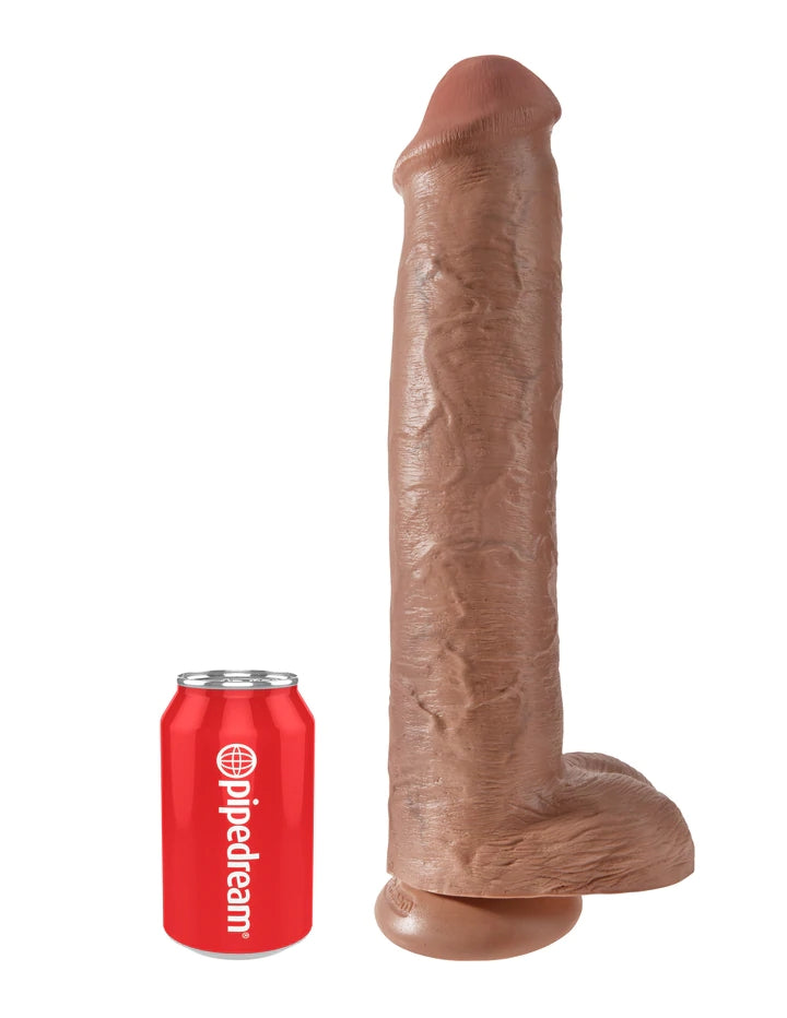 15" COCK W/ BALLS - TAN