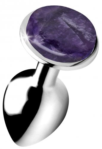 AMETHYST GEM ANAL PLUG - SMALL