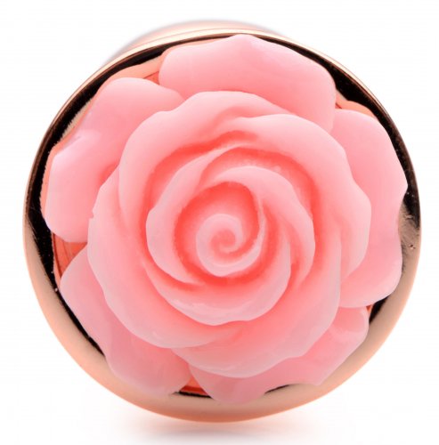 PINK ROSE GOLD ANAL PLUG - SMALL