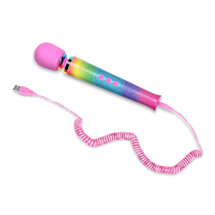 PETITE RECHARGEABLE MASSAGER - RAINBOW OMBRE