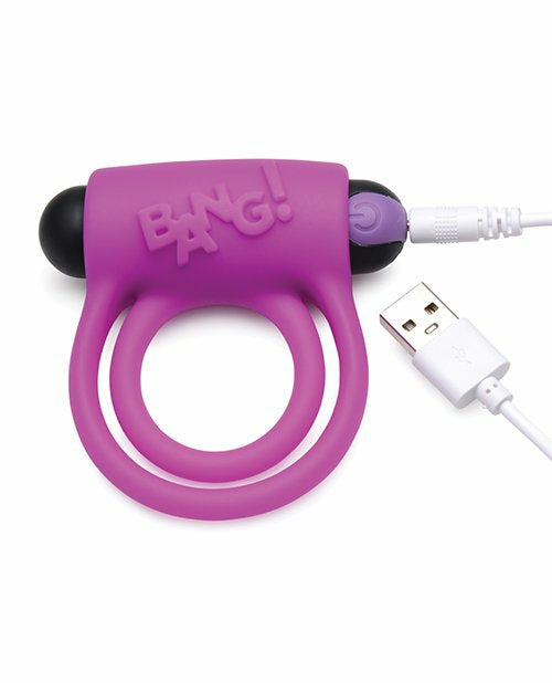 COCK RING W/ R/C - PURPLE