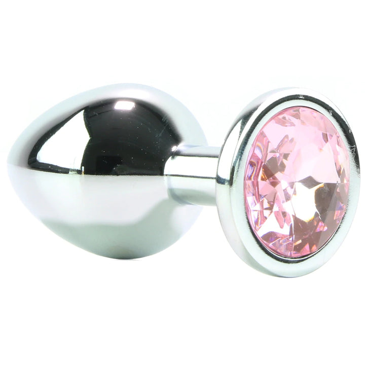 PINK GEM ANAL PLUG - MEDIUM