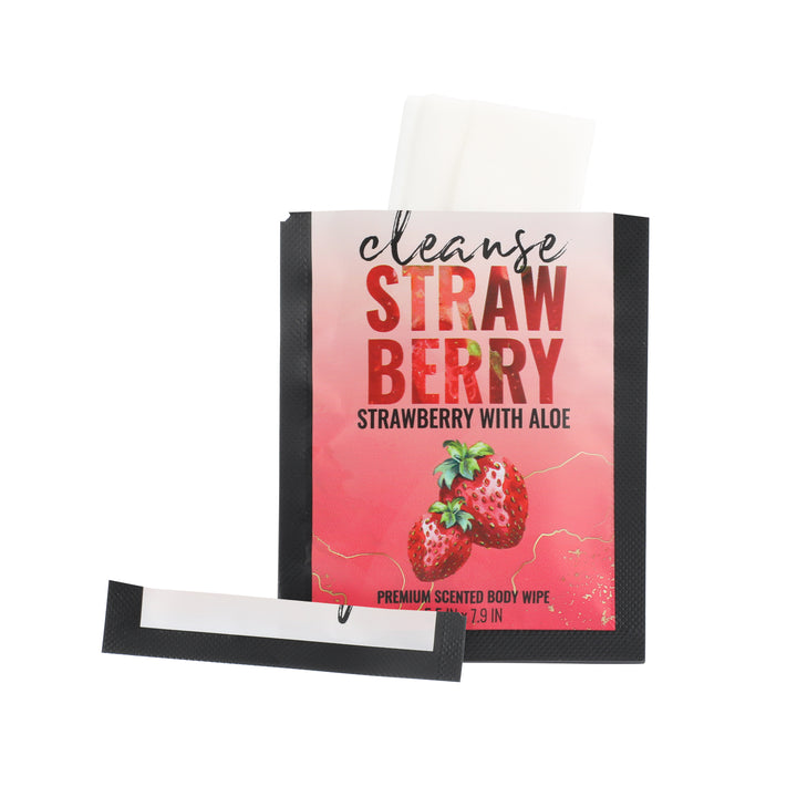 STRAWBERRY - CLEANSE WIPE 16CT