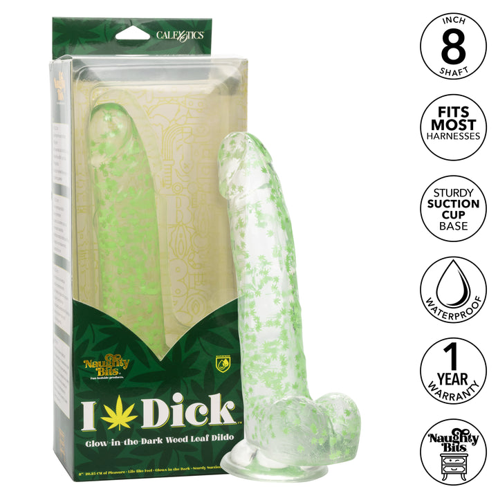 I LEAF DICK GID WEED LEAF DILDO