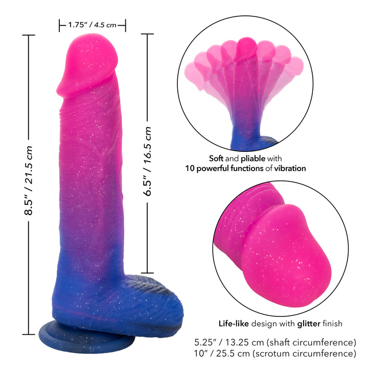 OMBRÉ HOMBRE XL VIBRATING DILDO