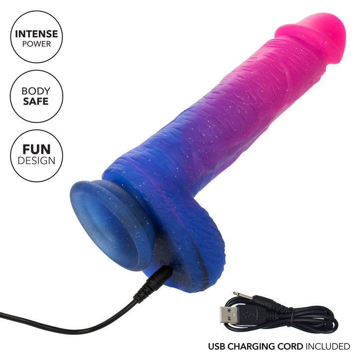 OMBRÉ HOMBRE XL VIBRATING DILDO